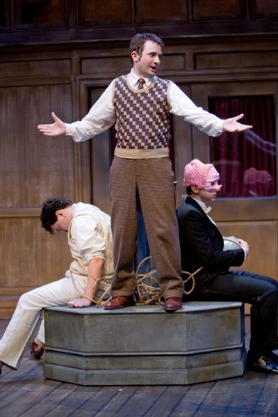  Jason Richards (Cyrus Budge III, Junior), Jamie Kolacki (Bingo Little) and Joey Bybe Photo